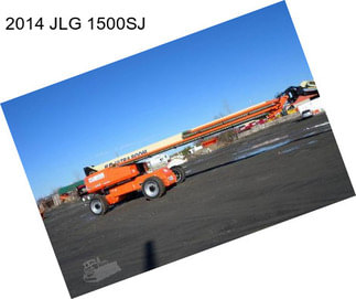 2014 JLG 1500SJ