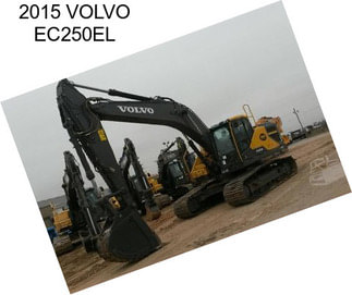 2015 VOLVO EC250EL