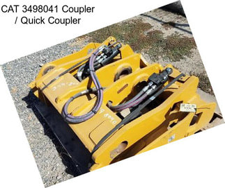CAT 3498041 Coupler / Quick Coupler