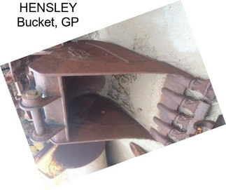 HENSLEY Bucket, GP