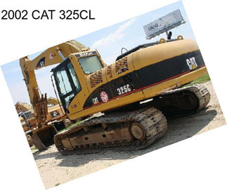 2002 CAT 325CL