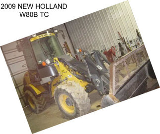 2009 NEW HOLLAND W80B TC