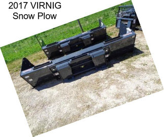 2017 VIRNIG Snow Plow