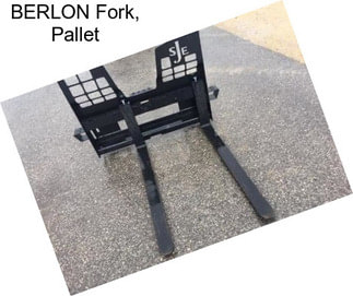 BERLON Fork, Pallet