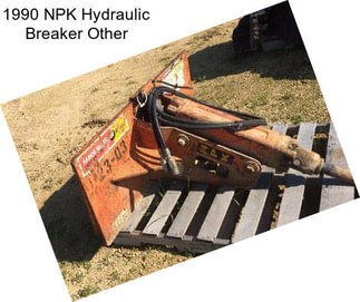 1990 NPK Hydraulic Breaker Other