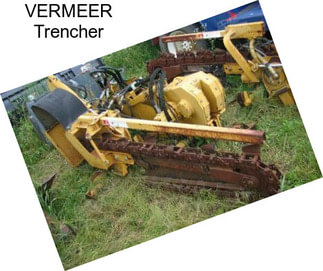 VERMEER Trencher