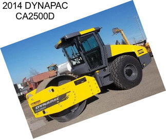 2014 DYNAPAC CA2500D