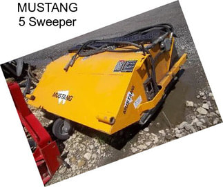 MUSTANG 5 Sweeper