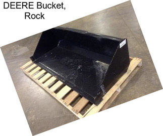 DEERE Bucket, Rock