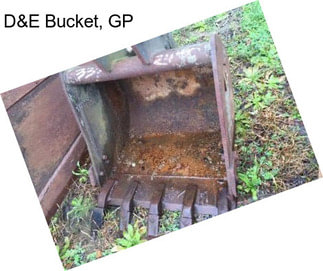 D&E Bucket, GP