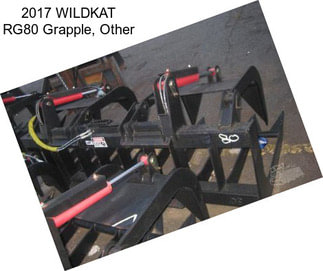 2017 WILDKAT RG80 Grapple, Other