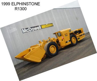 1999 ELPHINSTONE R1300