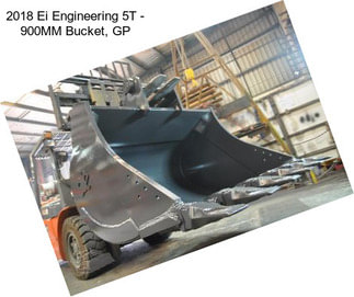 2018 Ei Engineering 5T - 900MM Bucket, GP