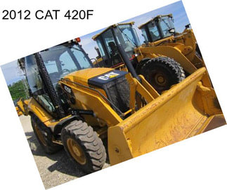 2012 CAT 420F