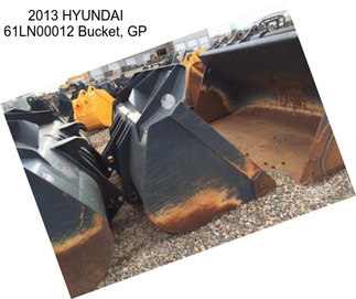 2013 HYUNDAI 61LN00012 Bucket, GP