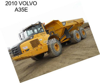 2010 VOLVO A35E