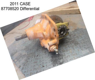 2011 CASE 87708520 Differential