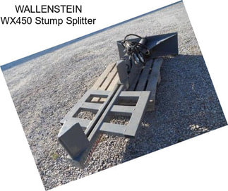 WALLENSTEIN WX450 Stump Splitter