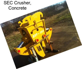 SEC Crusher, Concrete