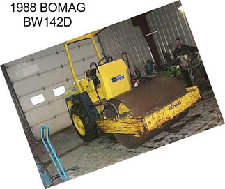 1988 BOMAG BW142D