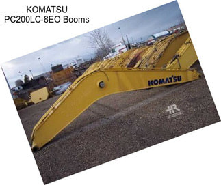 KOMATSU PC200LC-8EO Booms