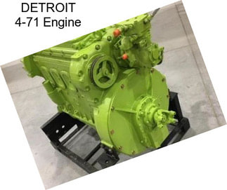 DETROIT 4-71 Engine