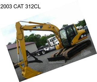 2003 CAT 312CL