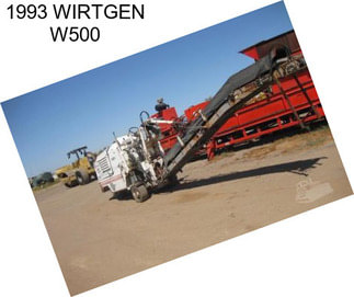 1993 WIRTGEN W500