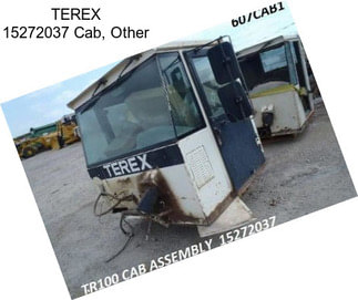 TEREX 15272037 Cab, Other