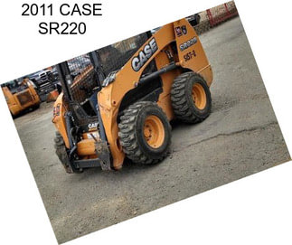 2011 CASE SR220