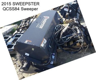 2015 SWEEPSTER QCSS84 Sweeper