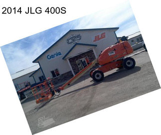 2014 JLG 400S