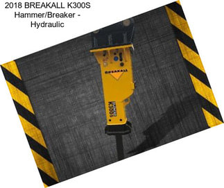 2018 BREAKALL K300S Hammer/Breaker - Hydraulic