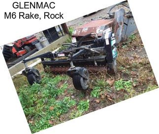 GLENMAC M6 Rake, Rock