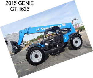 2015 GENIE GTH636