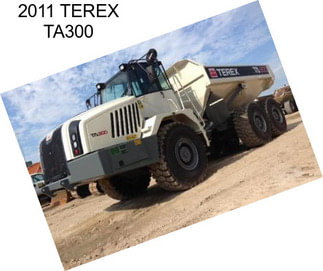2011 TEREX TA300