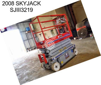 2008 SKYJACK SJIII3219