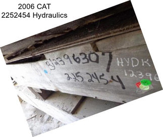 2006 CAT 2252454 Hydraulics