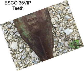 ESCO 35VIP Teeth