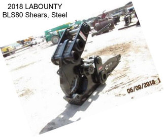 2018 LABOUNTY BLS80 Shears, Steel