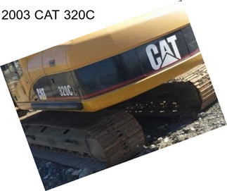 2003 CAT 320C