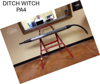 DITCH WITCH PA4