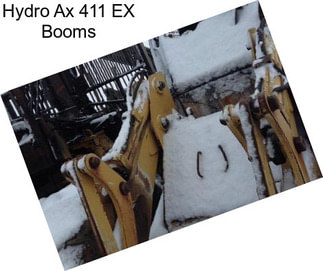 Hydro Ax 411 EX Booms