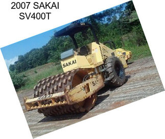 2007 SAKAI SV400T