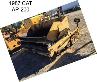 1987 CAT AP-200