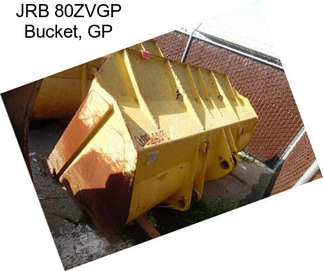 JRB 80ZVGP Bucket, GP