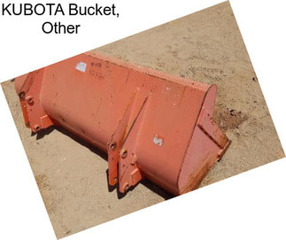 KUBOTA Bucket, Other