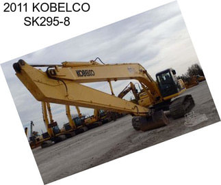 2011 KOBELCO SK295-8