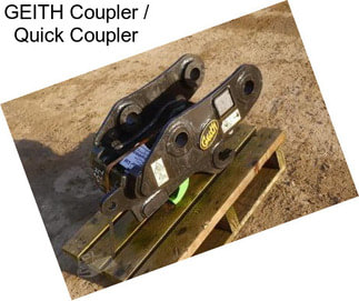 GEITH Coupler / Quick Coupler