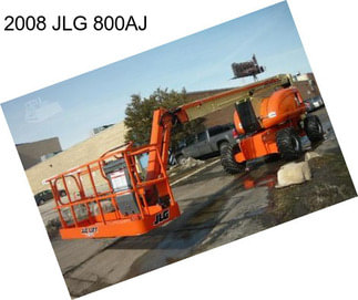 2008 JLG 800AJ